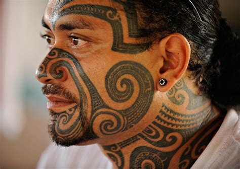 Bernard Brault Photographe Tatouage Maori Maori Visage