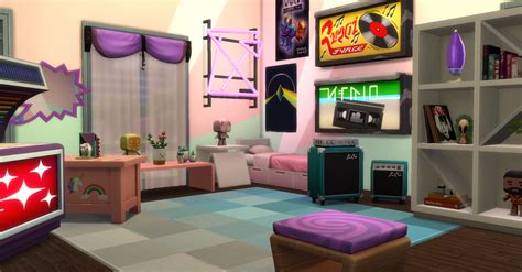 Sims 4 Teenage Bedroom Ideas