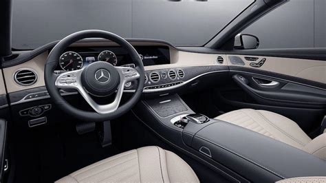 2020 Mercedes Benz S Class Interior Lighting Seats Entertainment