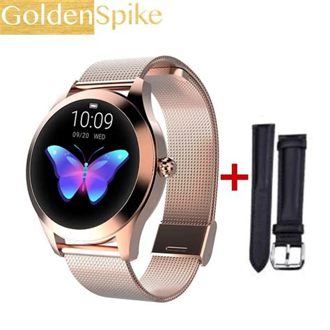 Kw10 Women Smart Watch Lady Fitness Bracelet Smartwatch Clock Ip68