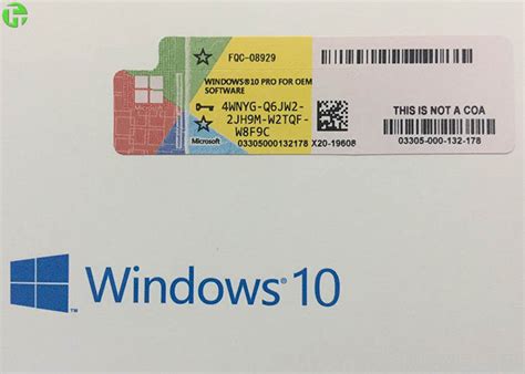 Microsoft Windows 10 Pro Product Key Oem 64 Bit English French
