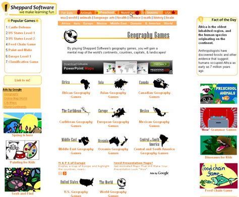 Develop a mental map of the continent of asia, its countries, capitals, and geography through these fun games and quizzes! Sheppard Software 教育遊戲的『世界地理』類介紹 - 資源 - 大學塾