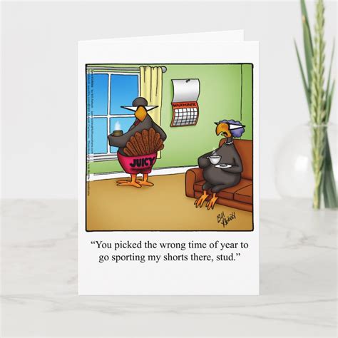 customizable thanksgiving humor greeting card zazzle