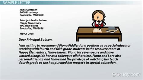 New example letter recommendation teacher basilicatanews info. Letter of Recommendation for a Special Education Teacher ...
