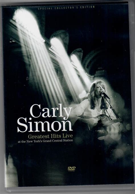Carly Simon Greatest Hits Live At New Yorks Grand Central Station At