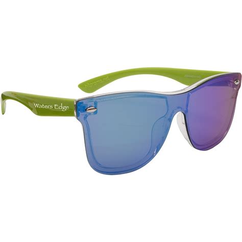 Imprinted Outrider Mirrored Malibu Sunglasses