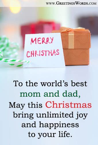Christmas Greetings Wishes Messages For Mom Dad
