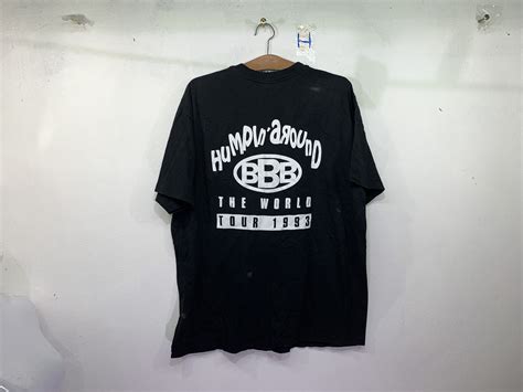 Rare Vintage Bobby Brown Humpin Around The World Tour Rap Hip Hop Tee Single Stitching X L