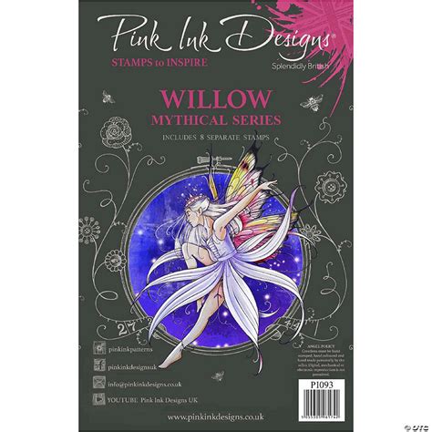 Pink Ink Designs Willow A5 Clear Stamp Set