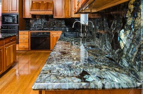 Pin By Diana Lewis On My Kitchen Blue Granite Countertops Granite