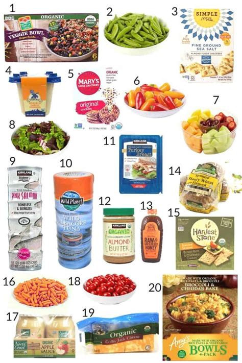 My mom invented the idea of having an afternoon snack under the red and white 8. Ultimate Guide to Healthy Prepared Foods at Costco ...