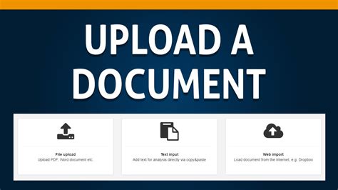 Uploading Multiple Documents