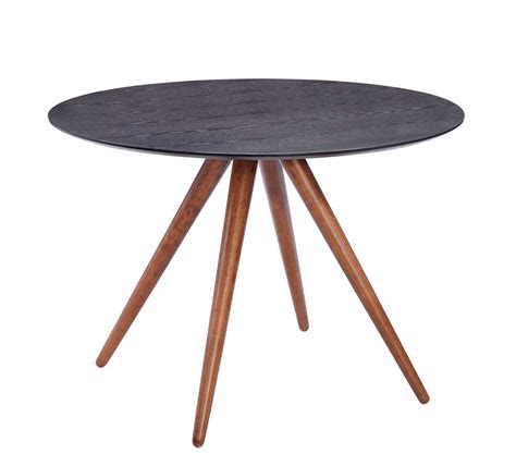 Walnut And Black Dining Table Z094 Modern Dining