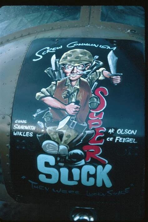 Just A Car Guy Vietnam Helicopter Nose Art Quite A Bit Different From