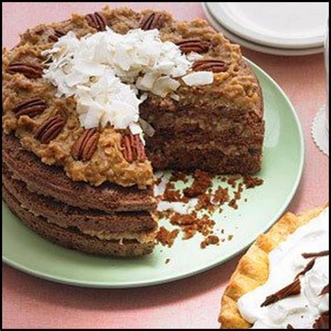 Maybe you would like to learn more about one of these? Chocolate Cake with Coconut-Pecan Frosting | Coconut pecan ...