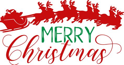 Merry Christmas Svg Free Clipart - Full Size Clipart (#3990336 ...