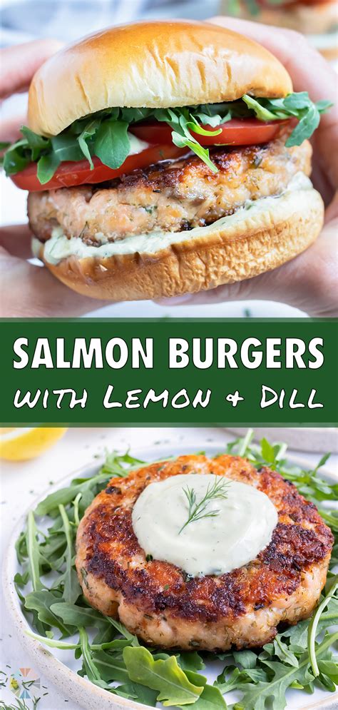 Best Salmon Burgers Recipe Evolving Table