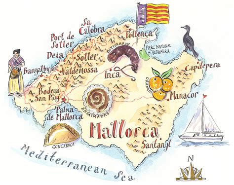 🌍 google map of cales de mallorca. Maps Illustrated..................... Illustrated Maps ...
