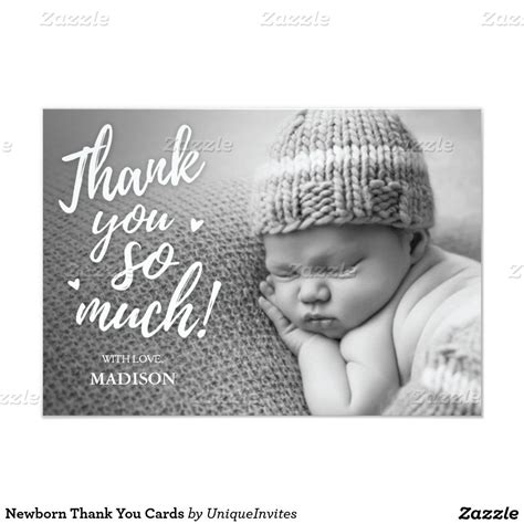 Just upload a picture, design, image, or piece of artwork into our. Newborn Thank You Cards | Zazzle.com | Baby thank you cards, Baby shower thank you cards, Baby ...
