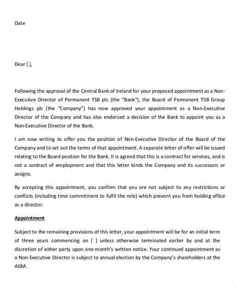 Employment verification letters verify that an employee is currently working for or previously nancy drewstone director of marketing analytics and research inc. Director Appointment Letters - 7+ Free Samples, Examples ...