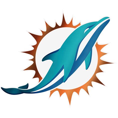The miami dolphins are a professional american football team based in the miami metropolitan area. Metallic Miami Dolphins Sticker 5 1/2in x 7 3/4in | Party City