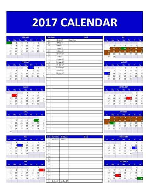 Editable Event Calendar Template These Templates Are Compatible With