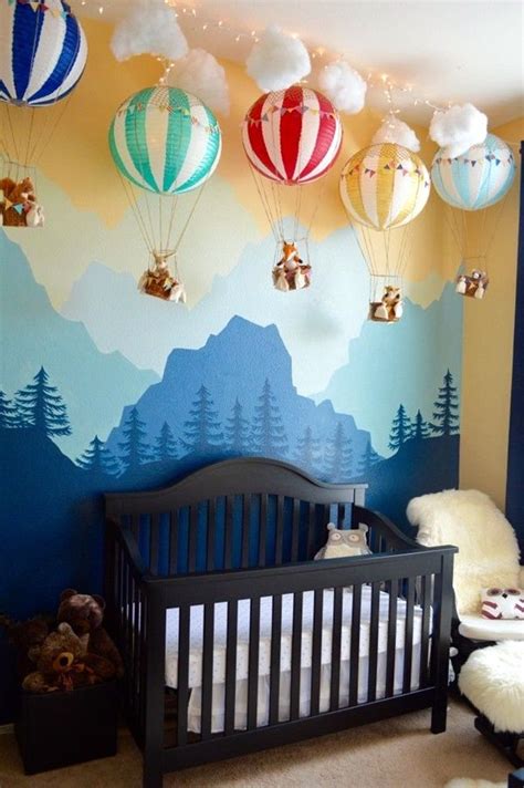 40 Elegant Wall Painting Ideas For Your Beloved Home Nursery Room