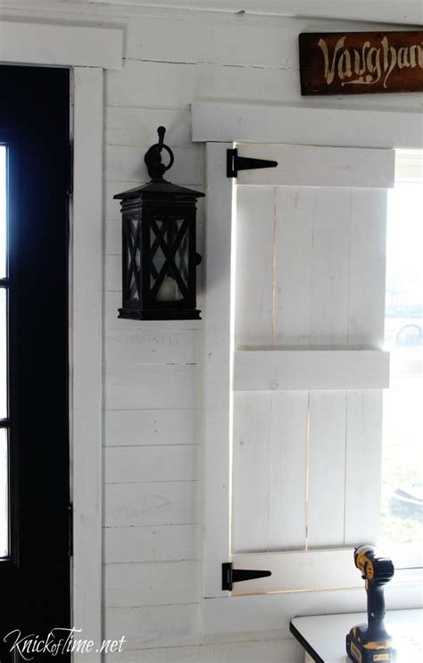 5 out of 5 stars. Farmhouse Wooden Shutters Make Your Own | Wooden shutters ...