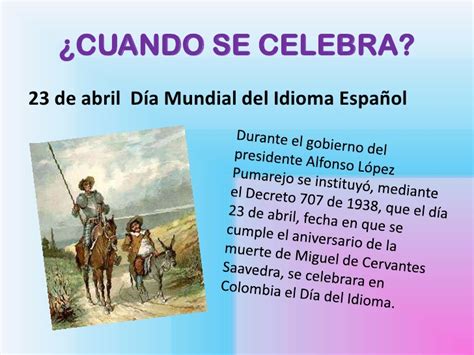 La tradición comenzó en valencia y se diseminó gradualmente en toda españa. Dia del idioma