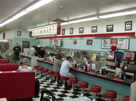 Hunting Lunch Counter 1950s Diner Vintage Diner Retro Diner