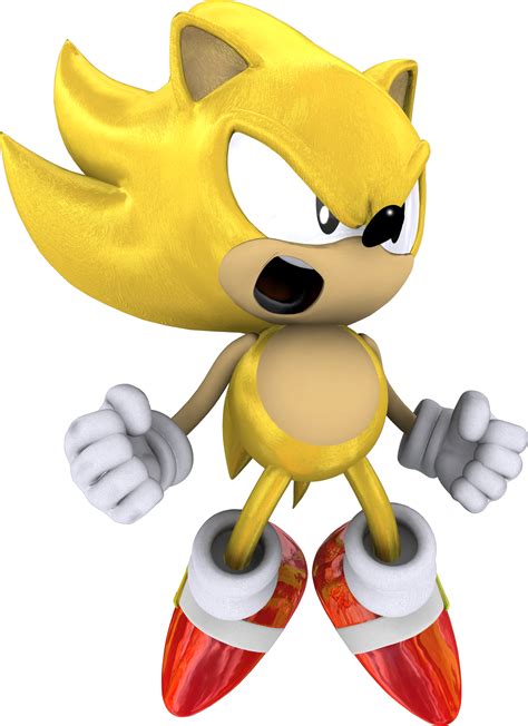 Classic Super Sonic The Hedgehog By Itshelias94 On Deviantart