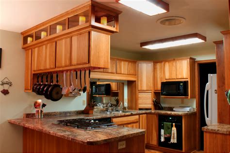 Hanging cabinet design for kitchen. Kitchens