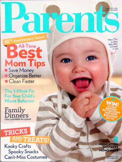 FREE 1 Year subscription to Parents Magazine!