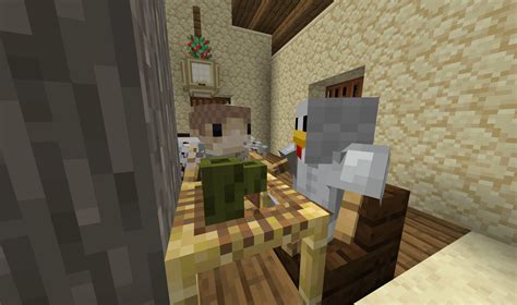 Grian And Grian Sitting At The Same Table Hermitcraft Season Six