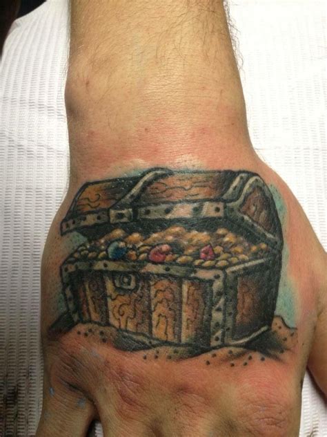 Therefore, it can be used to depict even those are three interesting ideas for your chest tattoo. Small, Color Chest Hand Tattoo! | Tattoos, Hand tattoos, Color