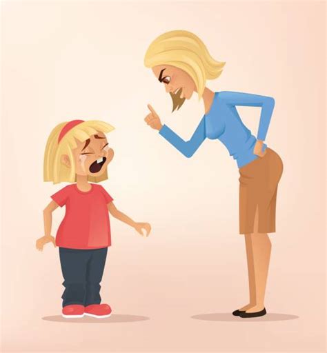 Royalty Free Mother Scolding Clip Art Vector Images And Illustrations Istock