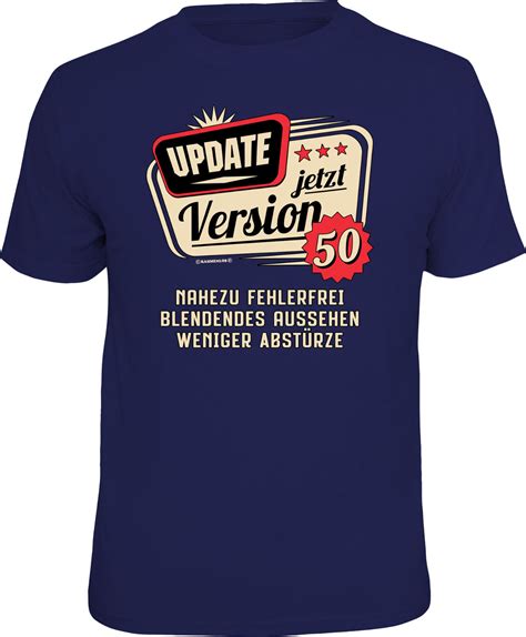 T Shirt 50 Geburtstag Sprüche Shirts 50 Sten Fünfzigsten Geschenk Jahrgang 1973 Ebay