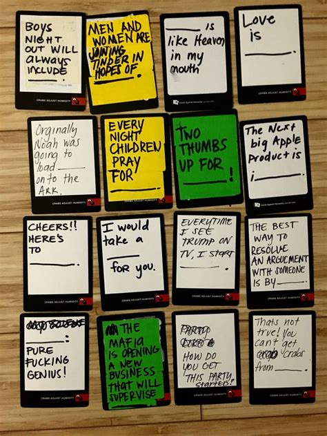 Enjoy the 50+ prompts on each episode! 17 Best images about Cards of humanity ideas for blank cards on Pinterest | Diy cards, Cards ...