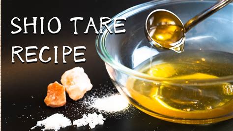 What is this substance, and what is the controversy surrounding it? How to make Shio Tare / No MSG Ramen Tare recipe - YouTube