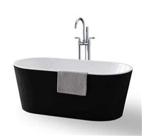 For my second article for furniturefashion.com, i talk about the freestanding painted bathtubs by the albion bath co. Bath Tub Free Standing 1500mm Black & White Modern Oval ...