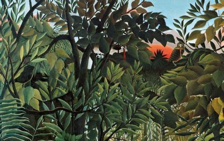 These jungles are entirely imaginary: Dans la jungle d'Henri Rousseau°° | Henri rousseau ...