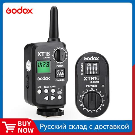 godox xtr 16 2 4g wireless receiver for x1c x1n xt 16 transmitter