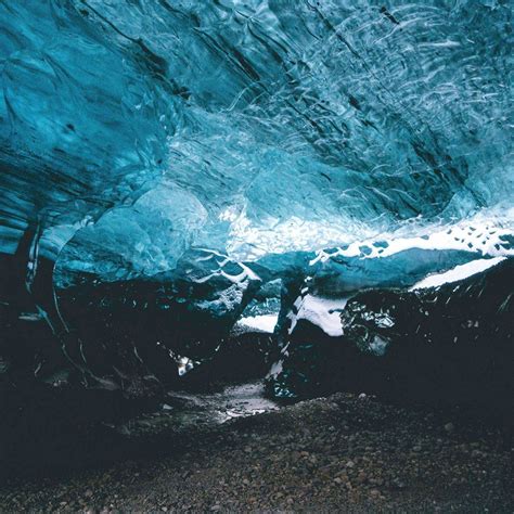 Free Download Cave Ice Iceland Wallpaper 1024x1024 1024x1024 For