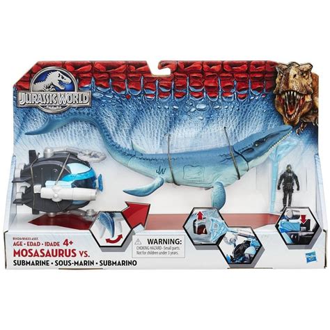Jurassic World Mosasaurus Vs Submarine Pack Hasbrotoyshop Jurassic