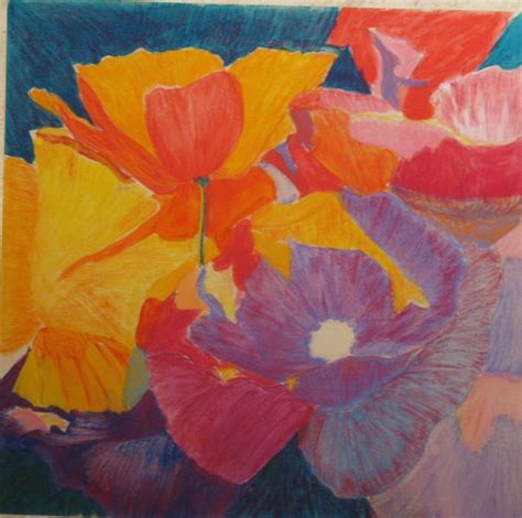 Marions Floral Art Blog Poppy Medley