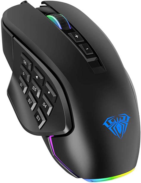 Aula H510 Professional Mmo Black Gaming Mouse Wired Ecomelani