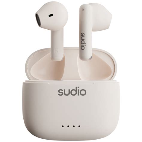 Sudio A1 Trådløse In Ear Høretelefoner Hvid Elgiganten