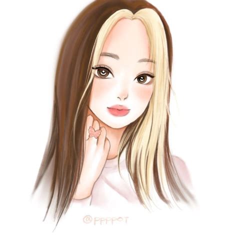 Selamat kepada jennie blackpink karena memenangkan tempat pertama dengan lagu solo di sbs inkigayo. Jennie Kim | Dijital portre, Çizimler, Çizim fikirleri