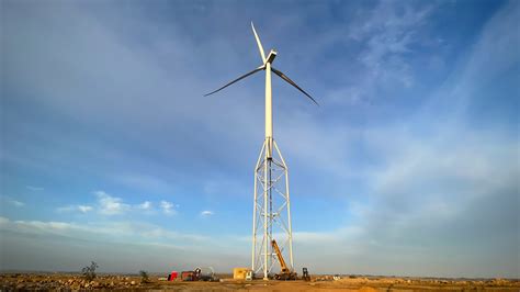 Nabrawind instala la turbina eólica más alta de África en un parque