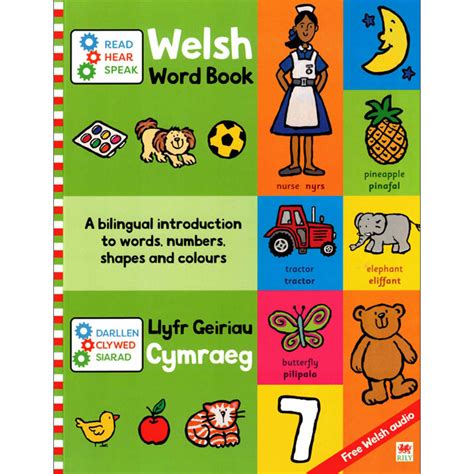 Welsh Word Book Llyfr Geiriau Cymraeg Little Linguist